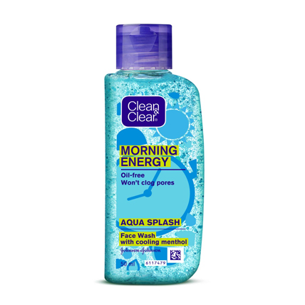 Clean N Clear Face Wash Morning Energy Aqua Splash